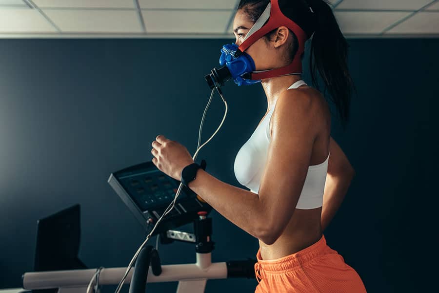 exercise with oxygen therapy